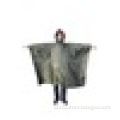 190T Polyester with PVC or PU Coating Military Poncho